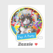 パーティー円錐 シール (シート)