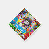 パーティー円錐 スタンダードカクテルナプキン (角)