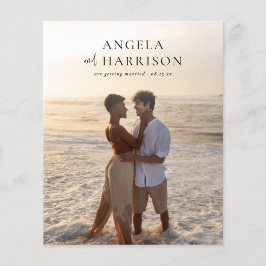 パーティー写真の後に予算を余裕で結婚済む (裏面)