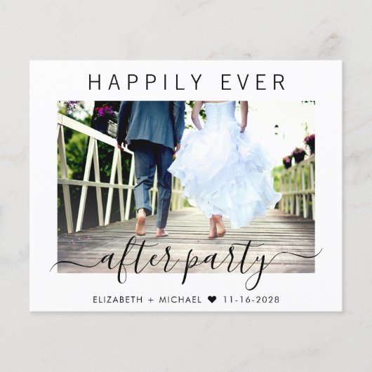 パーティー写真QRコードの後に幸せ結婚に (正面)