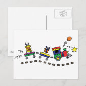 パーティー列 ポストカード (正面/裏面)