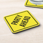 パーティー前方懸命プラスチックコースター コースター (左側)