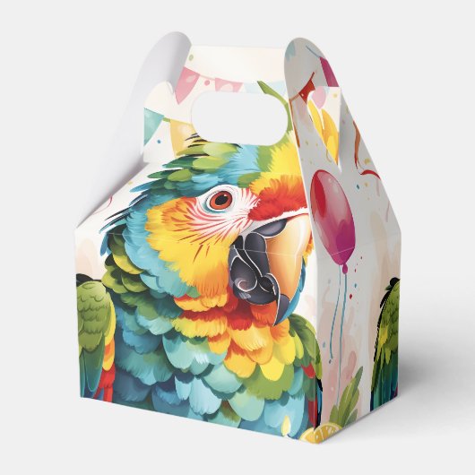 パーティー動物かわいいオウムv1 | フェイバーボックス (裏面サイド)