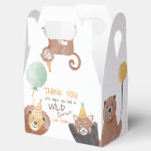 パーティー動物の誕生日パーソナライズされた会 フェイバーボックス (オープン)