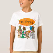 パーティー動物の誕生日Tシャツ3 Tシャツ (正面)