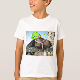 パーティー動物の馬 Tシャツ