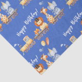 パーティー動物オントレインキッドジャングルハッピーバースデー 薄葉紙 (詳細)