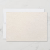 パーティー動物サファリガールボーイアニマルズ誕生日 招待状 (裏面)