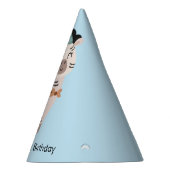 パーティー動物ゼブラ，誕生日 パーティーハット (右)