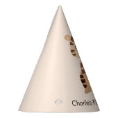 パーティー動物タイガー、誕生日 パーティーハット (左)