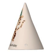 パーティー動物タイガー、誕生日 パーティーハット (右)