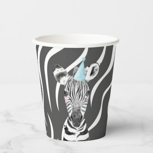 パーティー動物パーティーカップ |パーティー動物誕生日 紙コップ (正面)