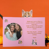 パーティー動物可愛いおもしろいフォトハロウィンカード カード