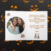 パーティー動物可愛いおもしろいフォトハロウィンカード カード