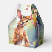 パーティー動物可愛いカンガルーv2 | フェイバーボックス (裏面サイド)