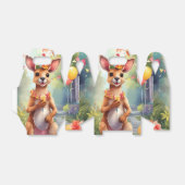 パーティー動物可愛いカンガルーv2 | フェイバーボックス (折り畳みなし)