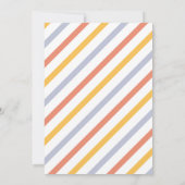 パーティー動物子供の誕生日招待状 招待状 (裏面)