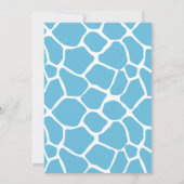 パーティー動物招待状 |パーティー動物誕生日 招待状 (裏面)