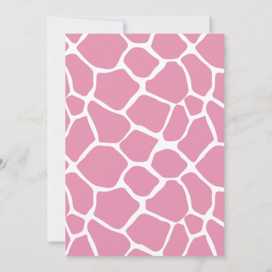 パーティー動物招待状 |パーティー動物誕生日 招待状 (裏面)