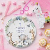 パーティー動物正教会こども誕生会 ペーパープレート (パーティー)