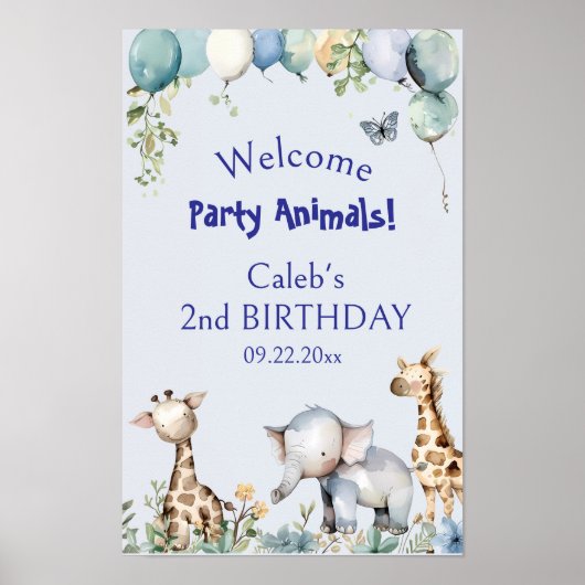 パーティー動物正教会こども誕生会 ポスター (正面)