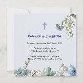 パーティー動物正教会こども誕生会 招待状 (裏面)