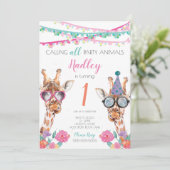 パーティー動物第1期パーティの招待状 招待状 (スタンド正面)