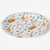パーティー動物紙プレート ペーパープレート (アングル)