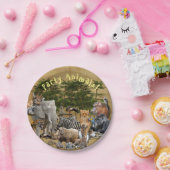 パーティー動物紙プレート ペーパープレート (パーティー)