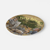 パーティー動物紙プレート ペーパープレート (アングル)