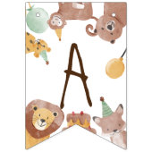 パーティー動物誕生会 バンティングフラッグ (第3の旗)