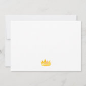 パーティー動物誕生日サファリ熱帯風 招待状 (裏面)