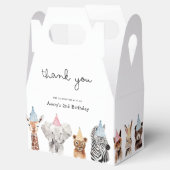 パーティー動物誕生日 フェイバーボックス (オープン)