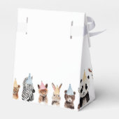 パーティー動物誕生日 フェイバーボックス (裏面サイド)