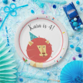 パーティー動物誕生日 ペーパープレート (パーティー)