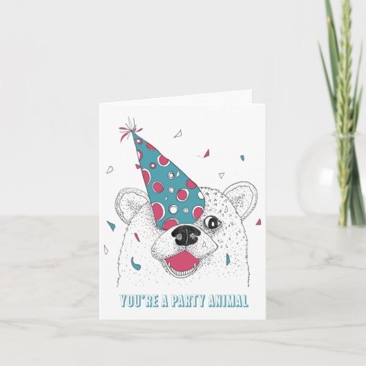 パーティー動物 カード (正面)