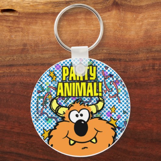 パーティー動物 キーホルダー (正面)