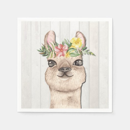 パーティー動物 スタンダードカクテルナプキン (正面)