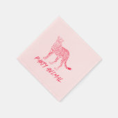 パーティー動物 スタンダードカクテルナプキン (角)