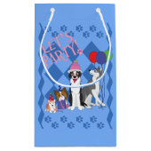 パーティー動物 スモールペーパーバッグ (裏面)