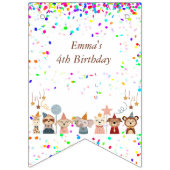 パーティー動物 バンティングフラッグ (第1の旗)