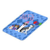 パーティー動物 マグネット (左側)