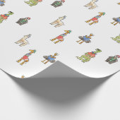 パーティー動物 ラッピングペーパー (角)