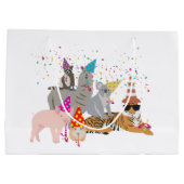 パーティー動物 ラージペーパーバッグ (裏面)