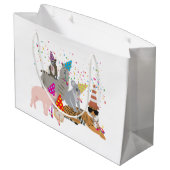 パーティー動物 ラージペーパーバッグ (裏面アングル)