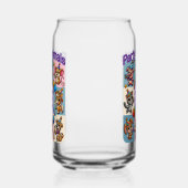 パーティー動物「新年おめでとう」 ガラス缶 (左)