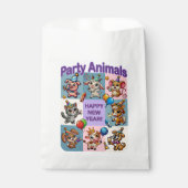 パーティー動物「新年おめでとう」 フェイバーバッグ (正面)