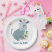 パーティー動物,贈り物と幸せなrhino ペーパープレート (パーティー)