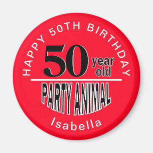 パーティー動物 – 00誕生日 マグネット