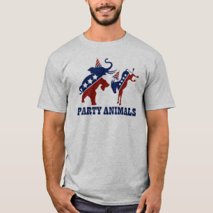 パーティー動物 Tシャツ
